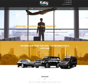 Limo Rental Car Web Design